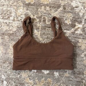 lululemon athletica Brown Crop Top